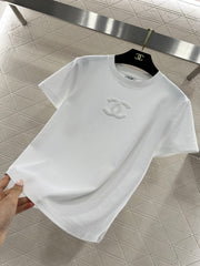 Crew neck plush logo 𝑇𝑒𝑒