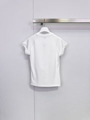 White Slim Fit T-Shirt