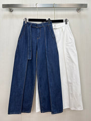 Belted Jeans