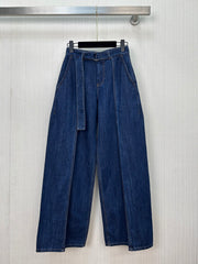 Belted Jeans
