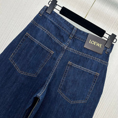 Belted Jeans