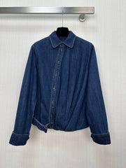 Denim shirt jacket