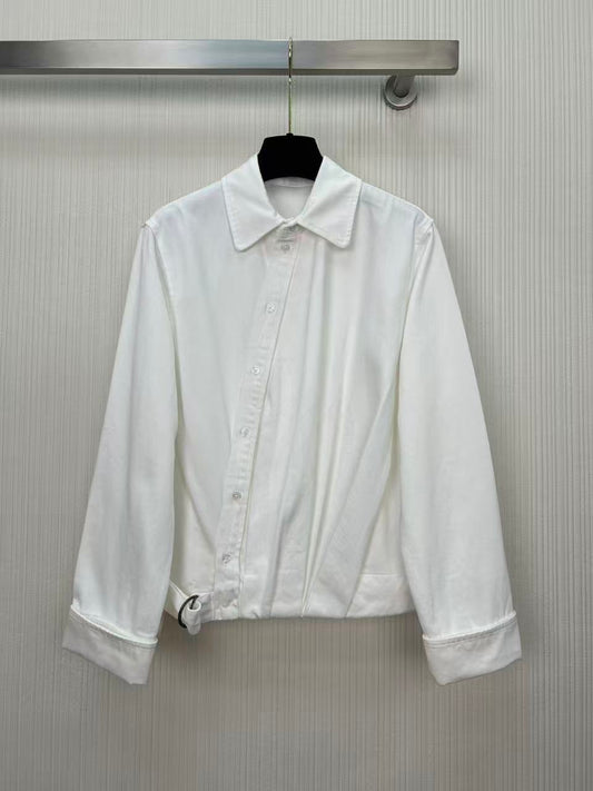 Denim shirt jacket