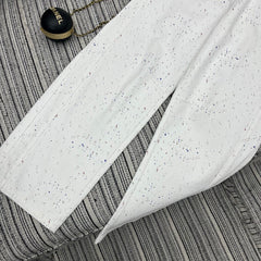 Embossed Pocket Jeans
