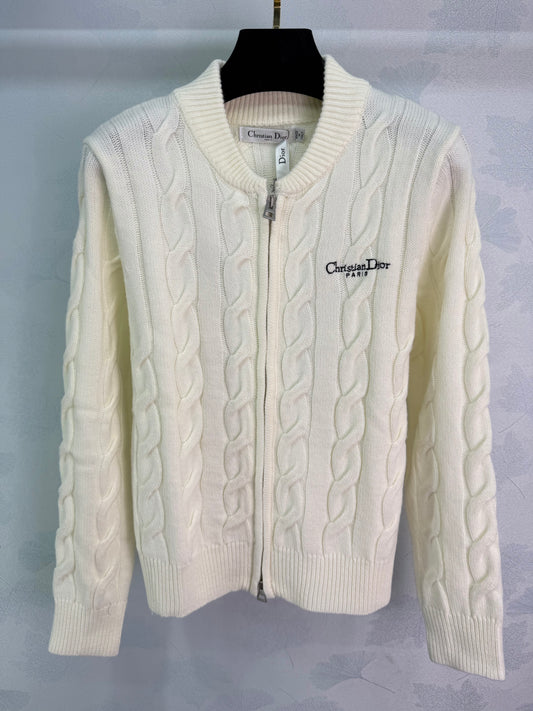 Logo Long-Sleeve Cardigan