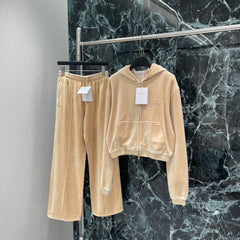 Rhinestone Velvet Suit