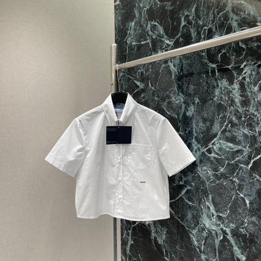 Collared Short-Sleeve Shirt