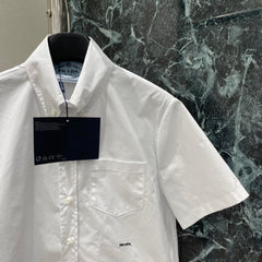 Collared Short-Sleeve Shirt