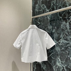 Collared Short-Sleeve Shirt