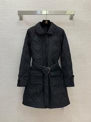 Tengger Pattern Slim Fit Cotton-padded Jacket