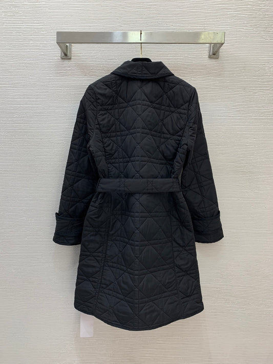 Tengger Pattern Slim Fit Cotton-padded Jacket