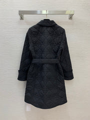 Tengger Pattern Slim Fit Cotton-padded Jacket