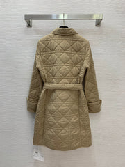 Tengger Pattern Slim Fit Cotton-padded Jacket