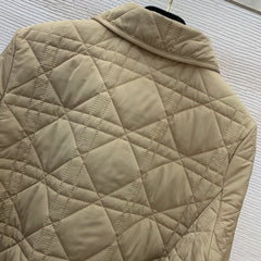 Tengger Pattern Slim Fit Cotton-padded Jacket