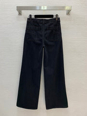 Printed Loose Fit Versatile Jeans