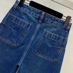 Printed Loose Fit Versatile Jeans