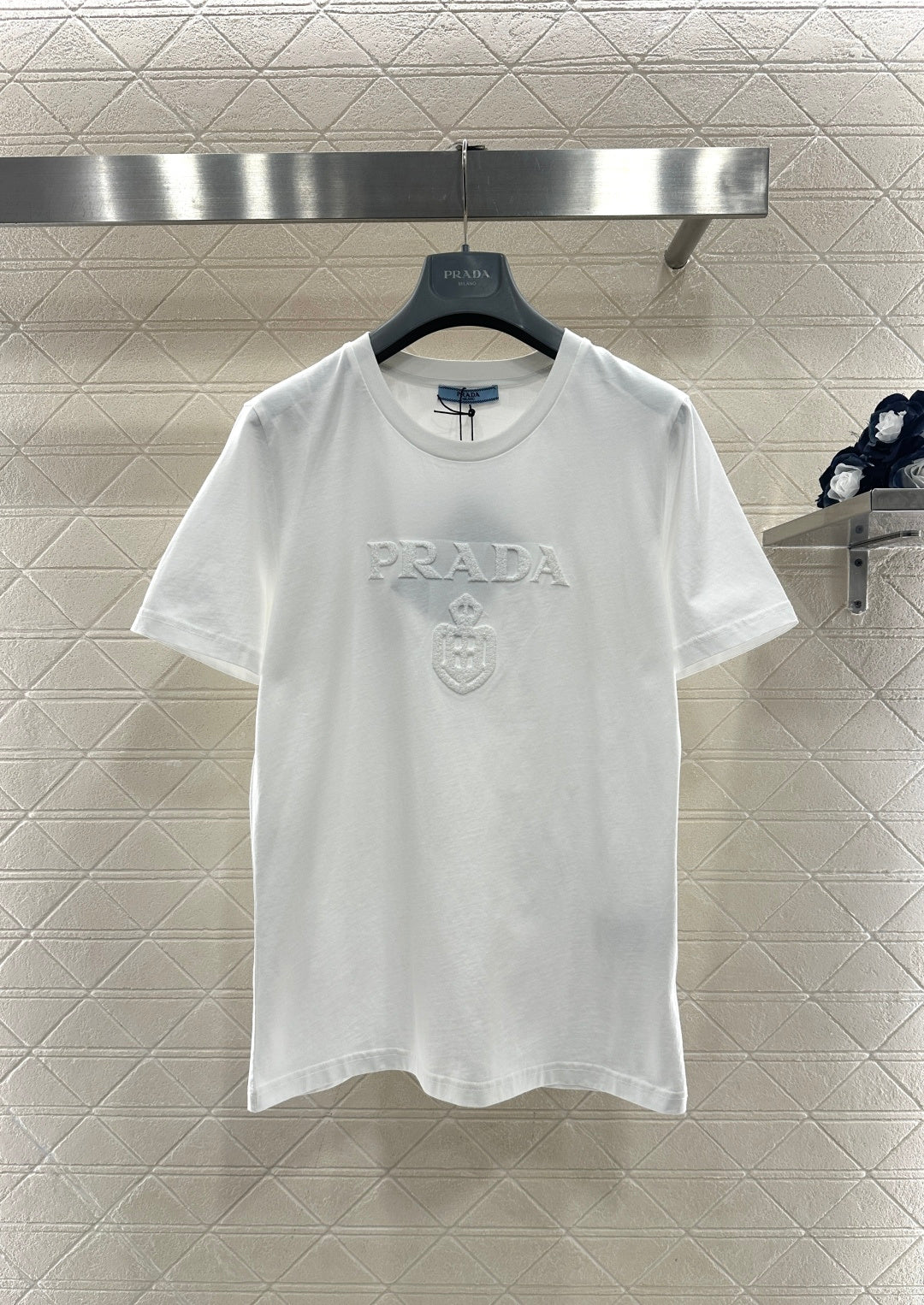 Gold-Stamped Logo T-Shirt
