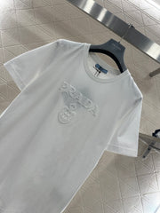 Gold-Stamped Logo T-Shirt