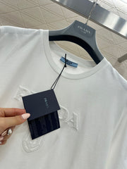 Gold-Stamped Logo T-Shirt