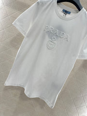 Gold-Stamped Logo T-Shirt