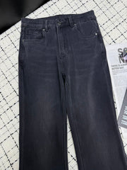 Embroidered Back Pocket Flared Jeans