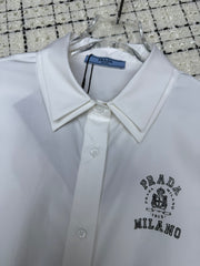 Classic letter print shirt