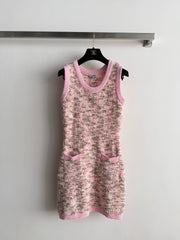 Tweed Sleeveless Dress