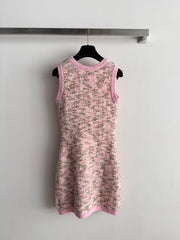 Tweed Sleeveless Dress