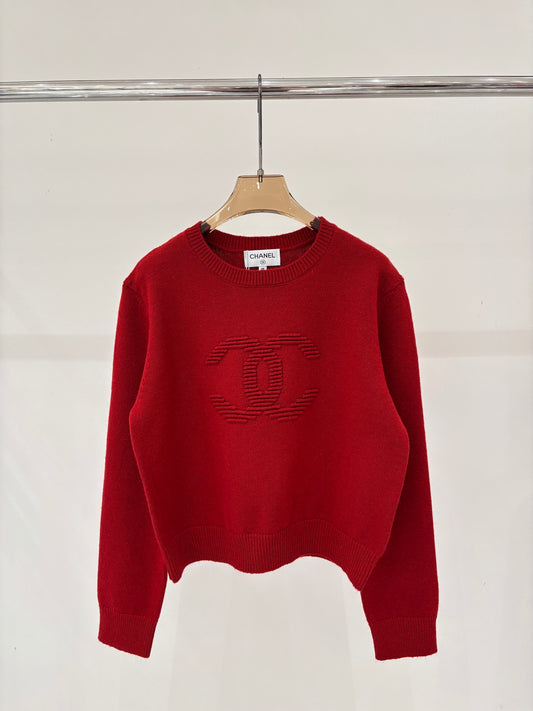 Casual Knitted Long-Sleeve Sweater