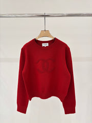 Casual Knitted Long-Sleeve Sweater