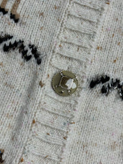 Reindeer and Christmas cardigan