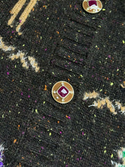 Reindeer and Christmas cardigan