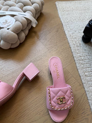 Backpack-style High-heeled sandals