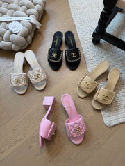 Backpack-style High-heeled sandals