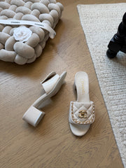 Backpack-style High-heeled sandals