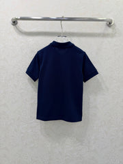 Collared Short-Sleeve Polo Shirt