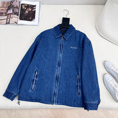 Collared Denim Jacket