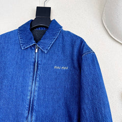 Collared Denim Jacket