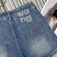 Classic mid-high waist short