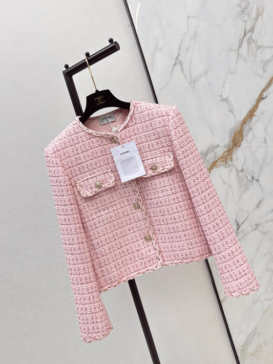 Youthful Pink Woven Jacket