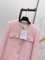 Youthful Pink Woven Jacket
