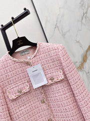 Youthful Pink Woven Jacket