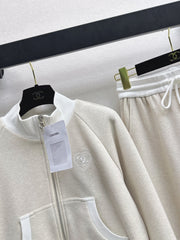 Casual Stand Collar Set