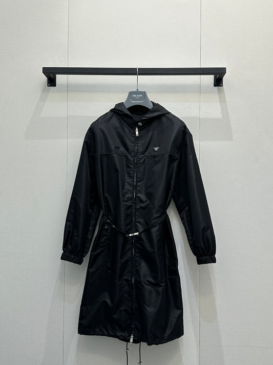 Hooded Windproof Jacket Dress