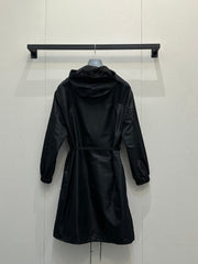 Hooded Windproof Jacket Dress
