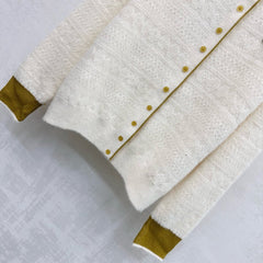 Stand Collar Zip-Up Cardigan