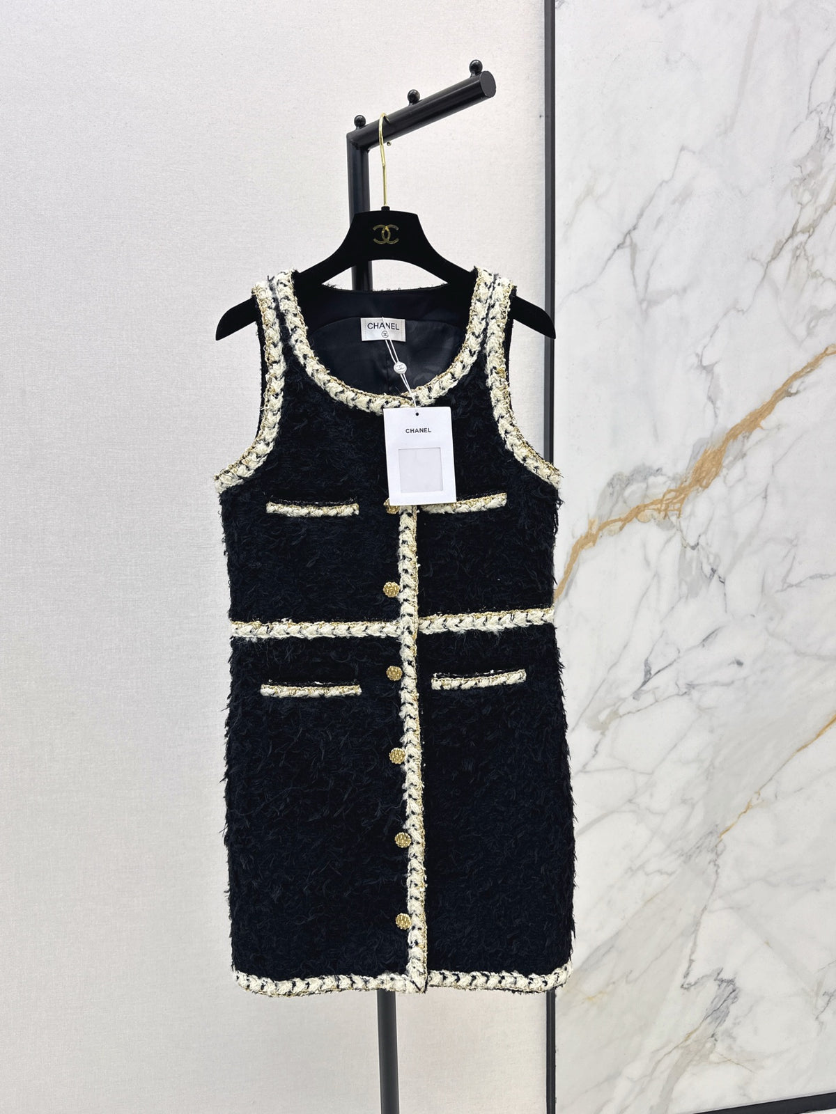 Woven Vest Dress