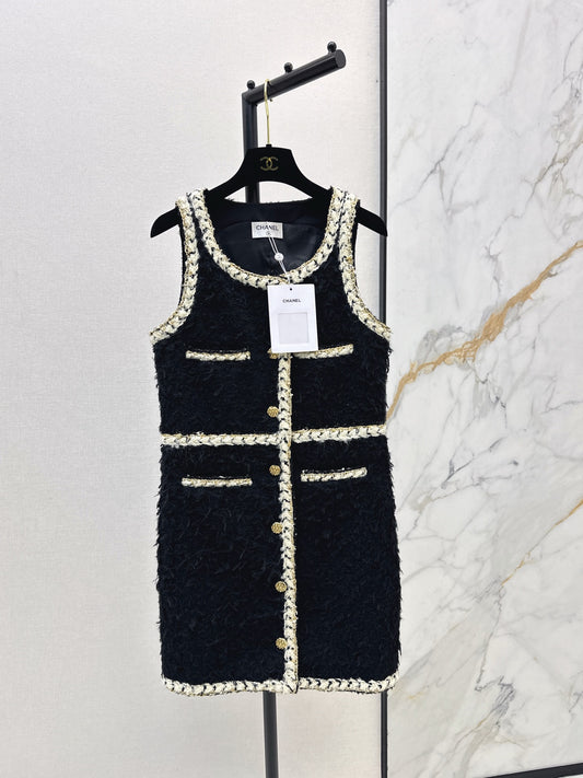 Woven Vest Dress