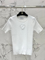 Stretch Fit Diamond Pattern short sleeves