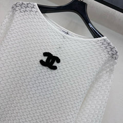 Wavy Knit Top